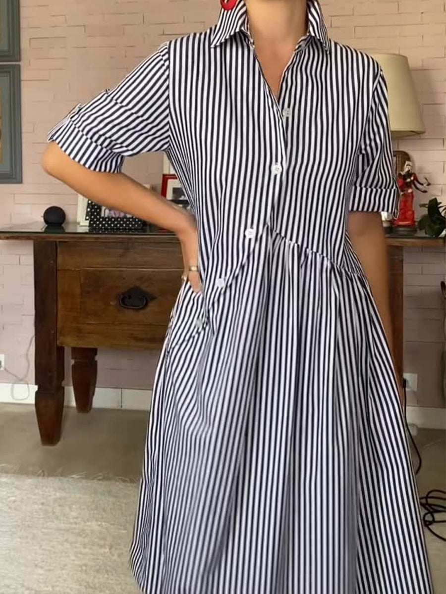 Robe à righe Cosy