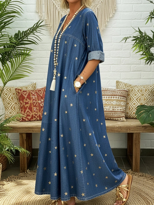 Robe Denim Stelle