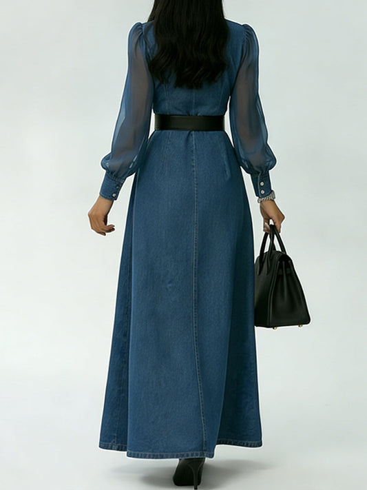 Robe En Denim Lulù