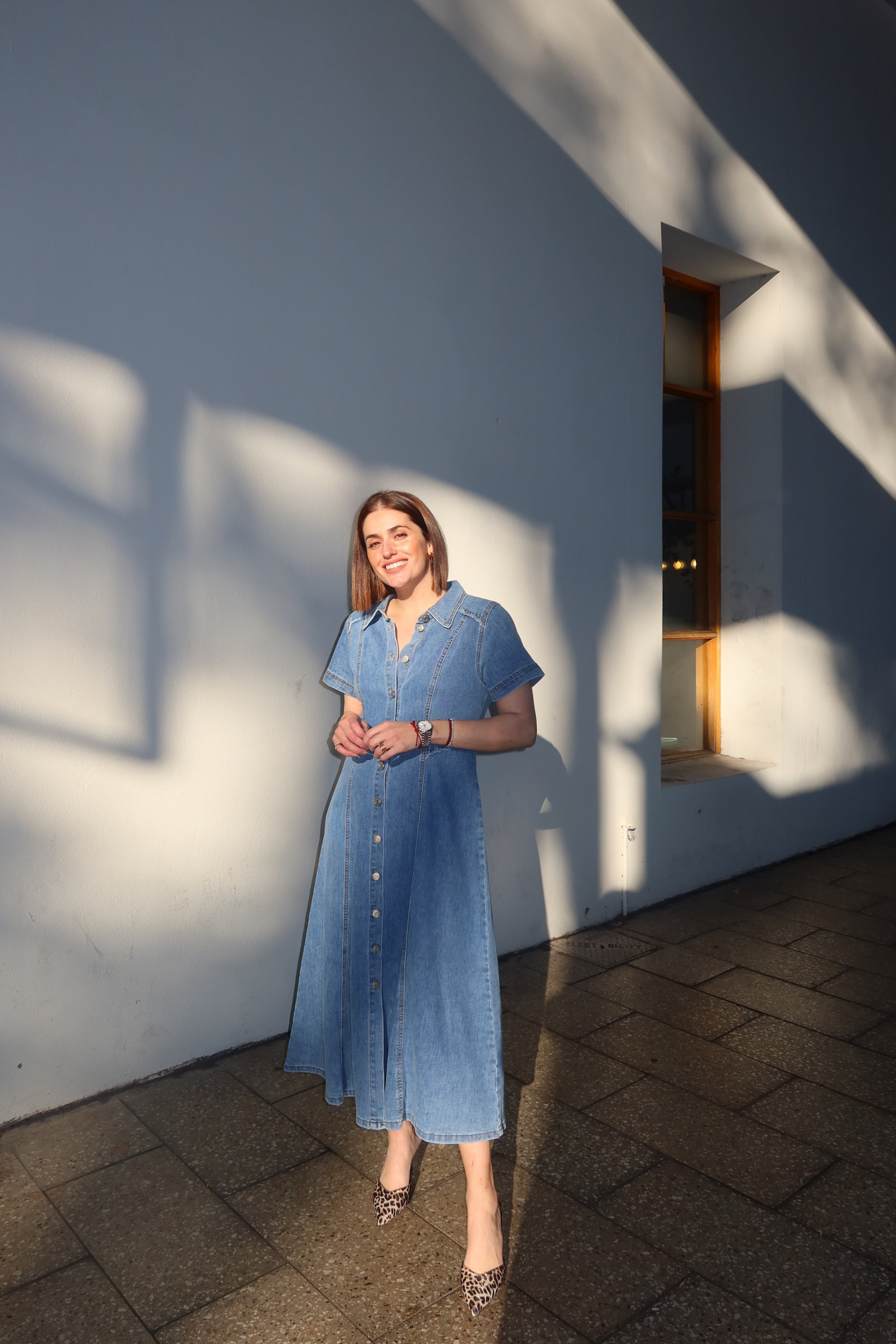 Robe En Denim Lola