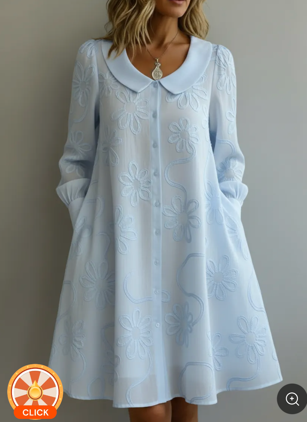 Robe magic Fleurs en 3 Coloris
