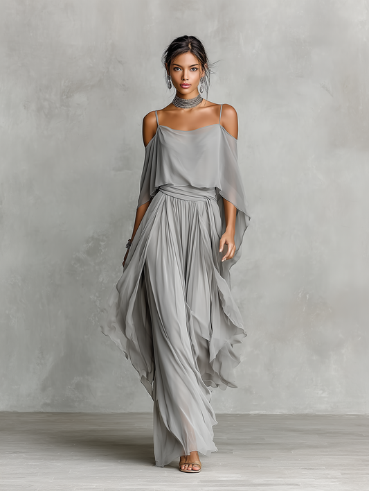 Ensemble Melany En Mousseline