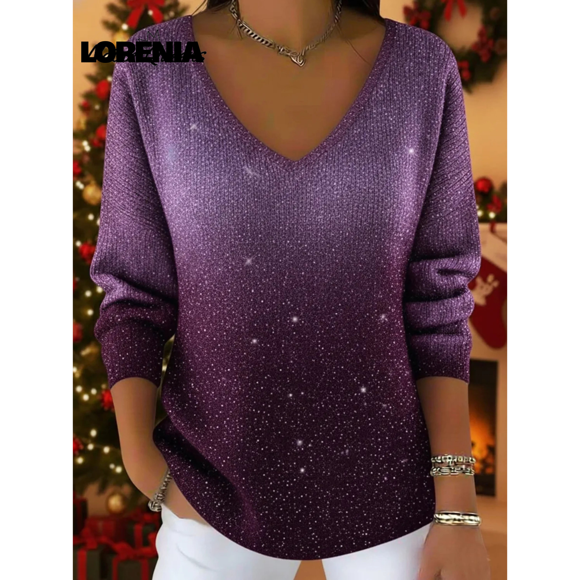 Maille Paillettes Star