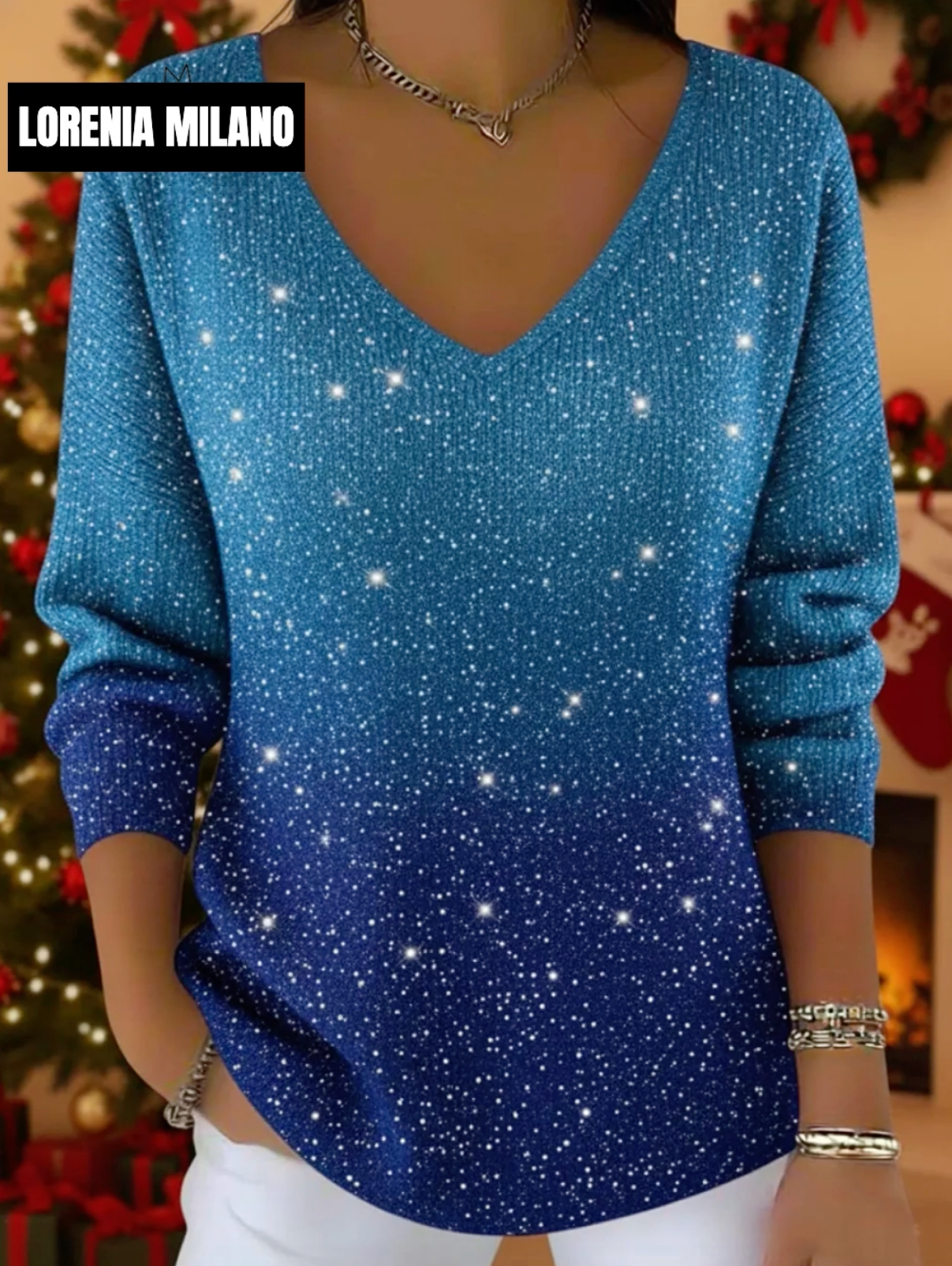 Maille Paillettes Star