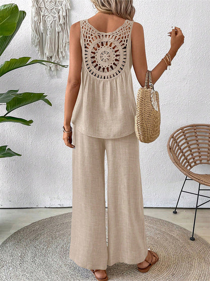 Ensemble Klaren en Coton misto Lin