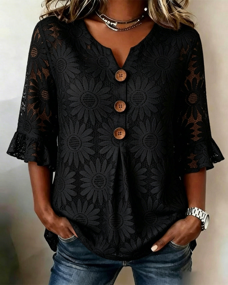 Chemise Fleurie