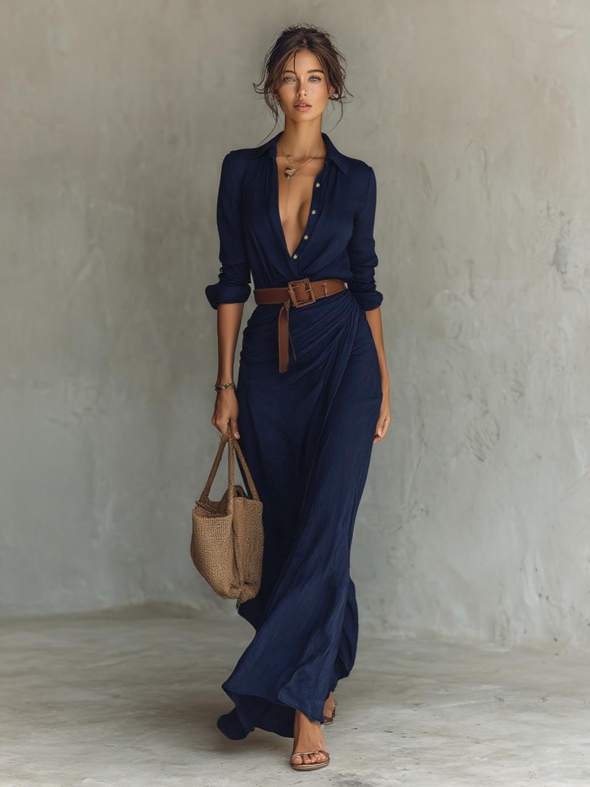 Robe Rosy Élégant