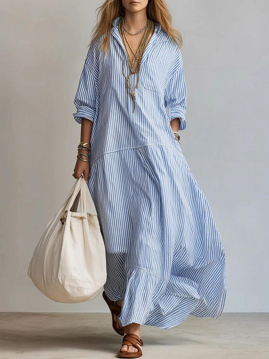 Robe Samantha à Rayures