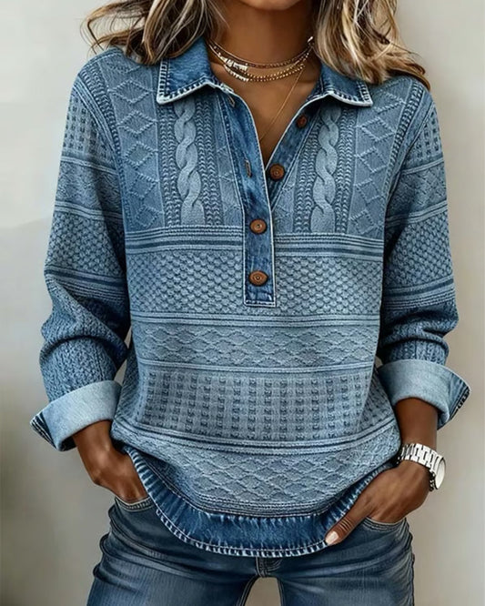 Robe en Denim Printemps