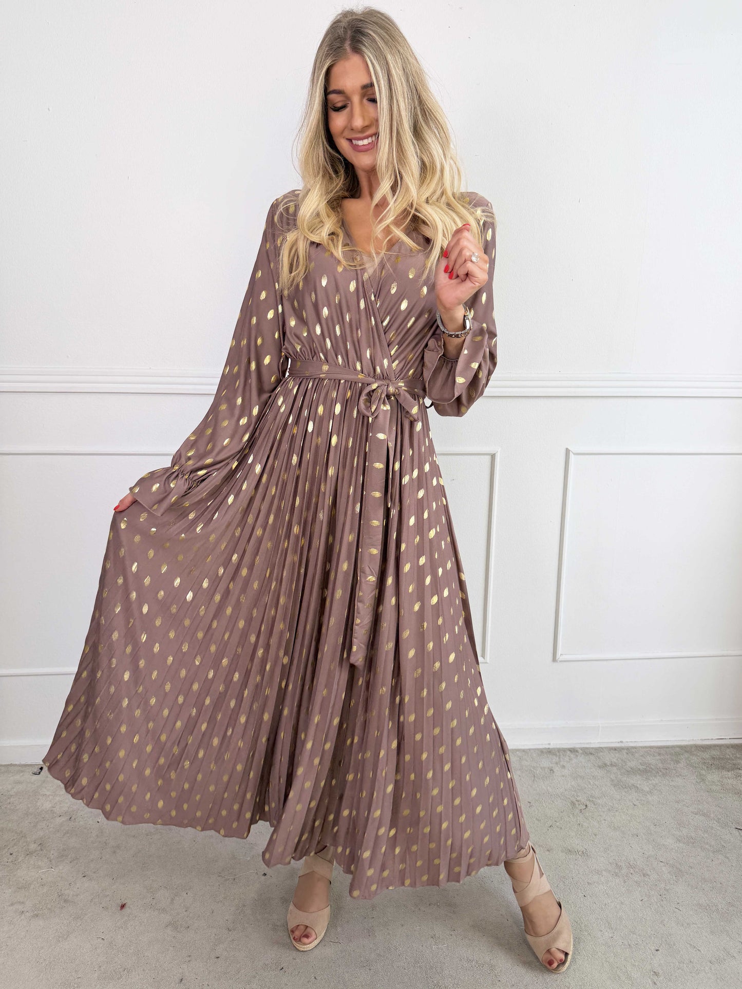 Robe Goldie + ceinture en taille en Cadeau