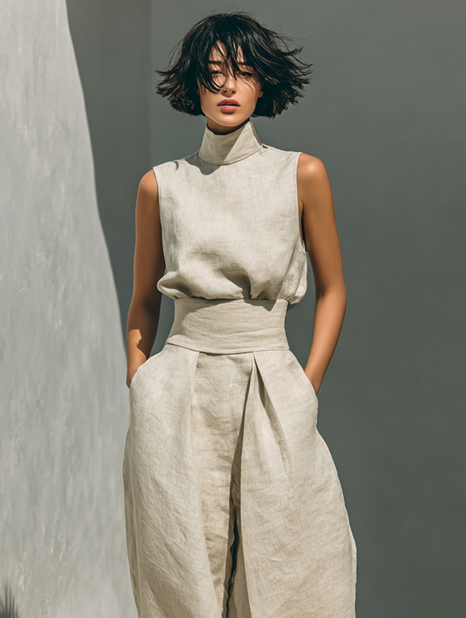 Ensemble Orsola en Lin et Coton