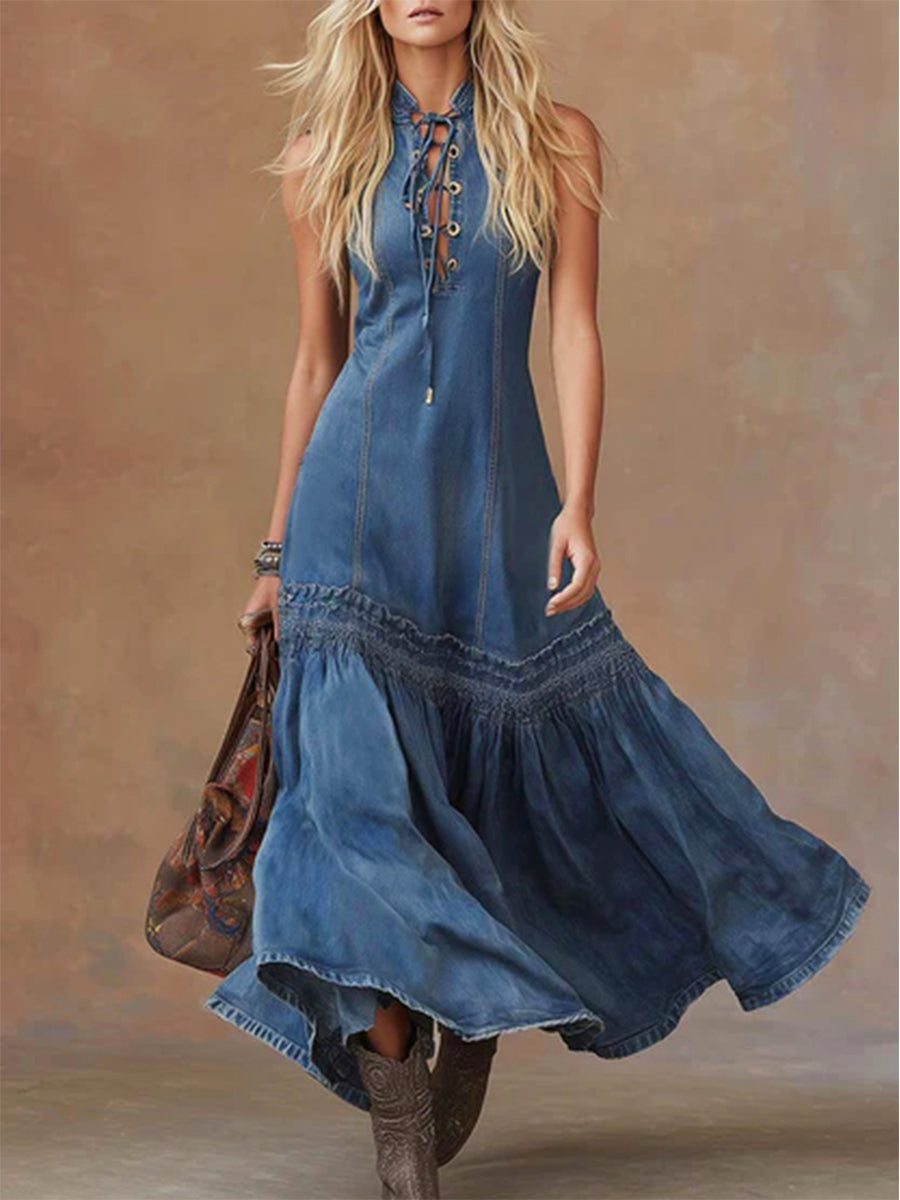 Robe En Denim Maya