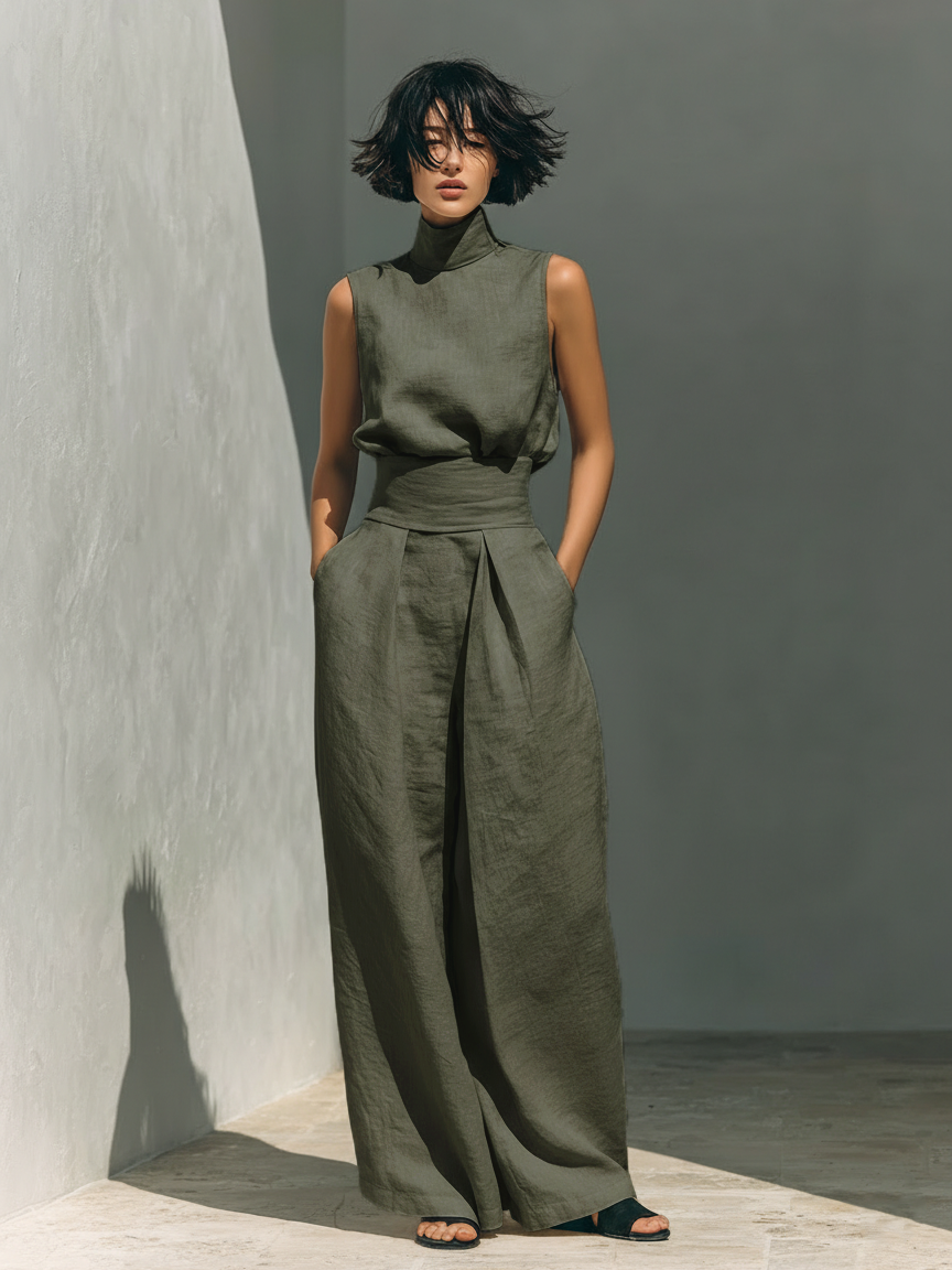 Ensemble Orsola en Lin et Coton