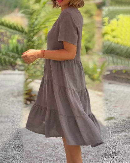 Robe Serena en Coton et Lin