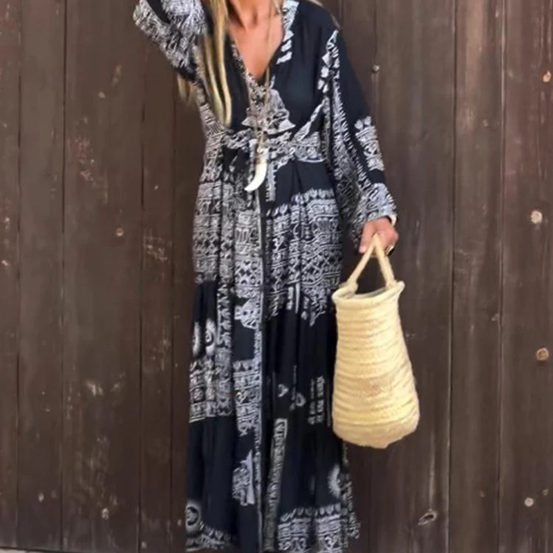 Robe Sarah en Coton Élastique Confort