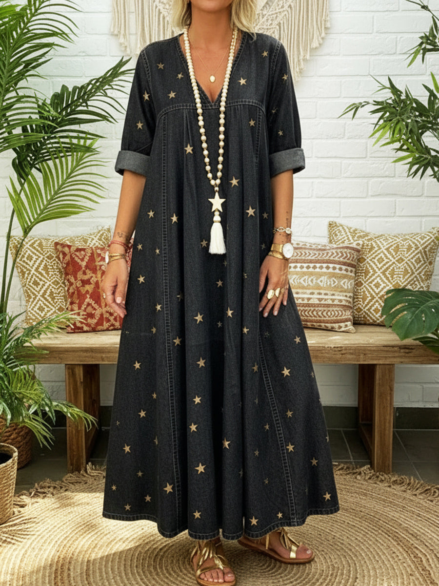 Robe Denim Stelle