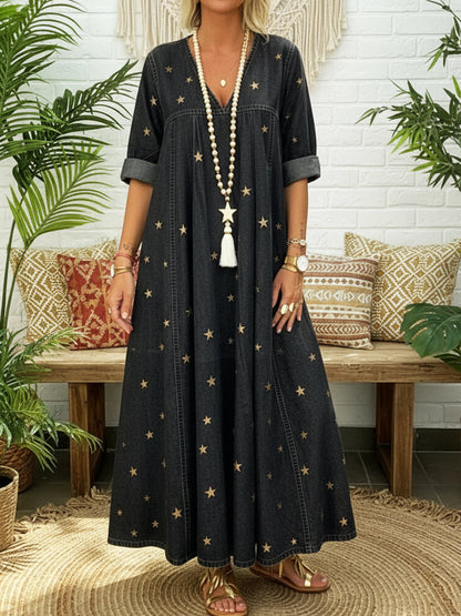 Robe Denim Stelle