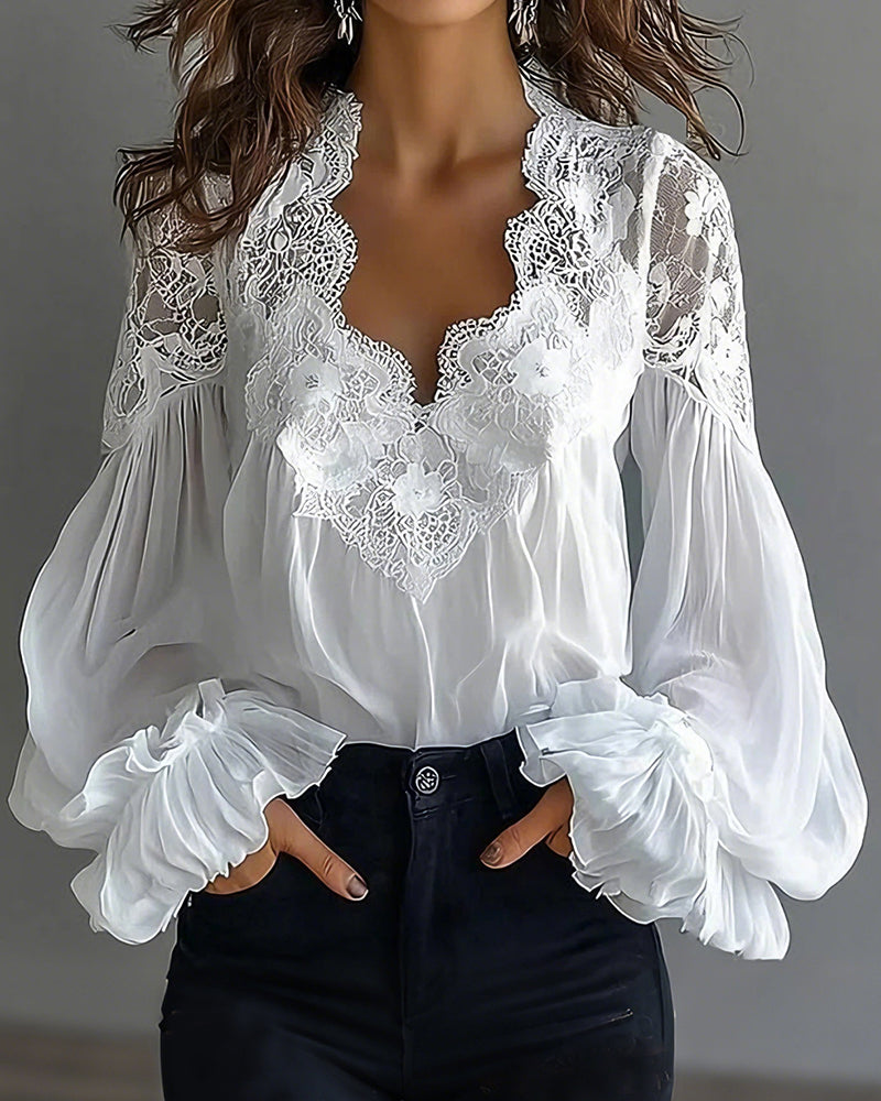 Chemise Élégance en Coton et viscose