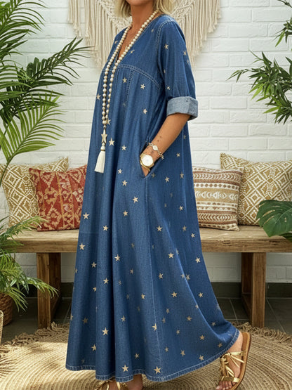 Robe Denim Stelle