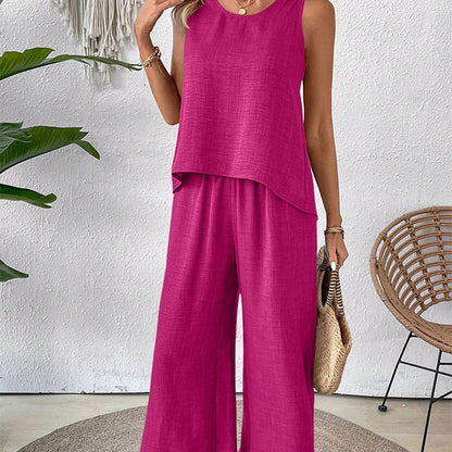 Ensemble Klaren en Coton misto Lin