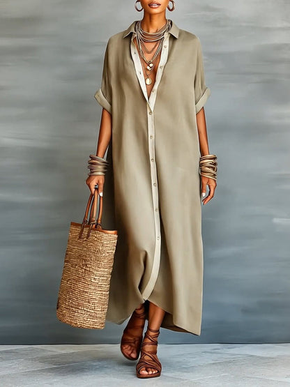 Robe Priscilla en Lin