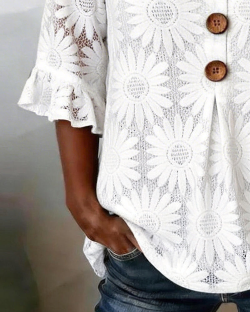 Chemise Fleurie