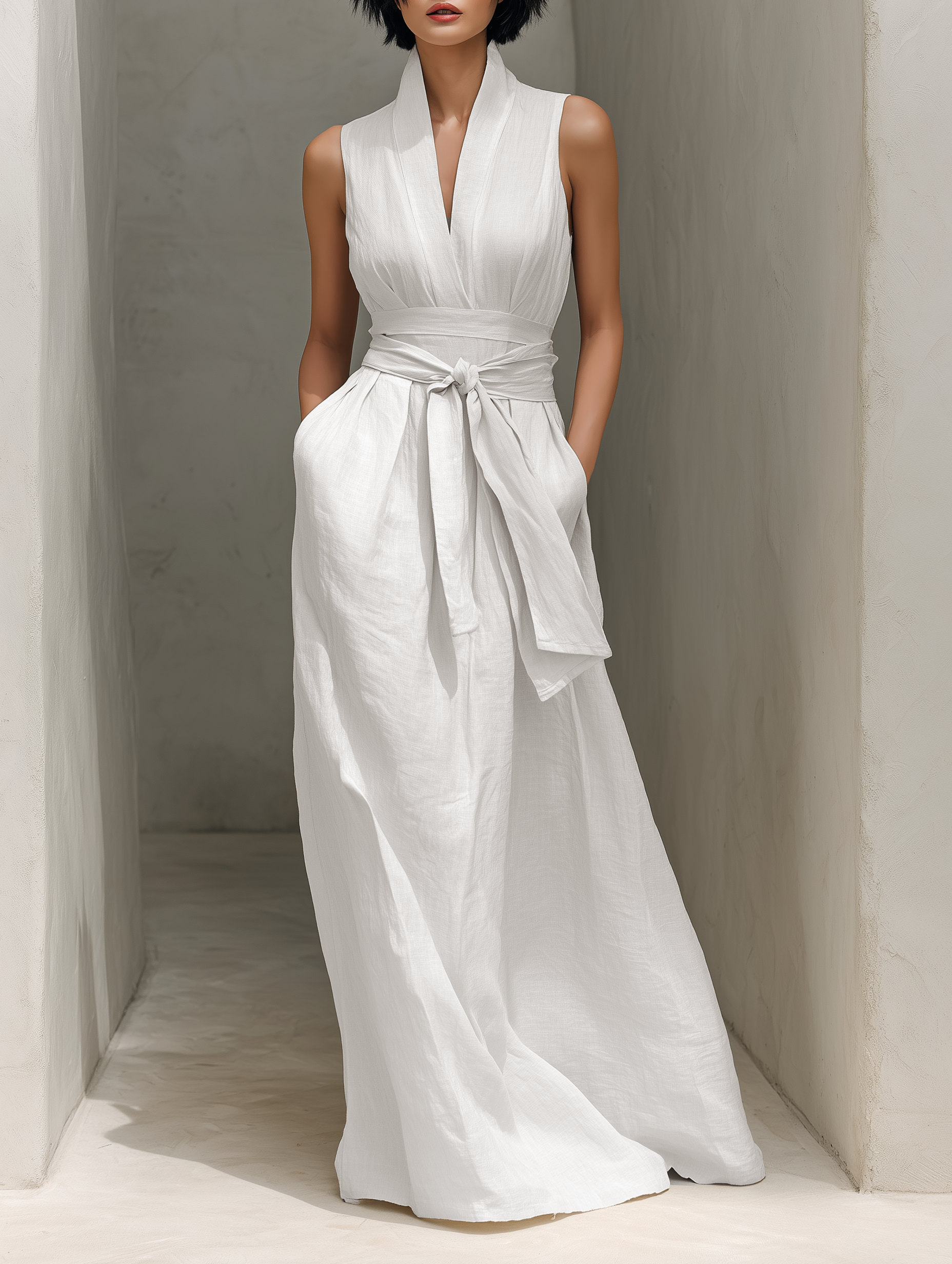 Robe Perle Blanc