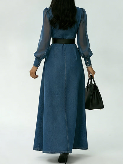 Robe En Denim Lulù