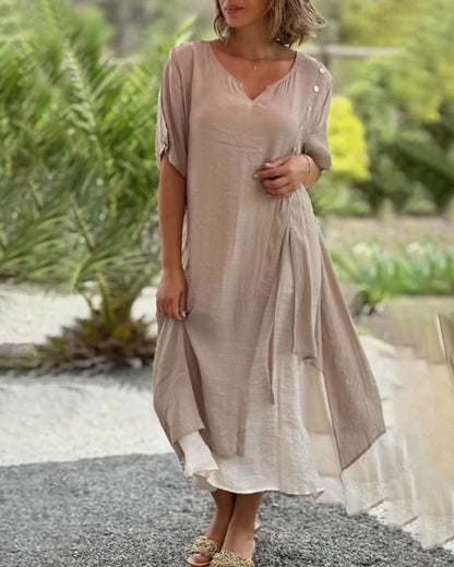 Robe Zaira avec Boutons
