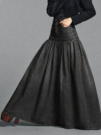 Jupe Denim Maxi
