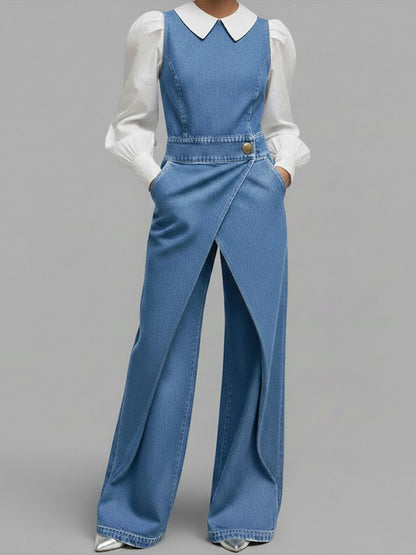Combinaison Denim Ample