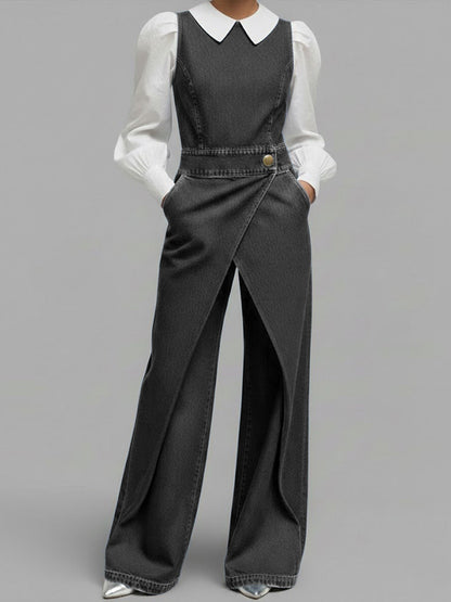Combinaison Denim Ample