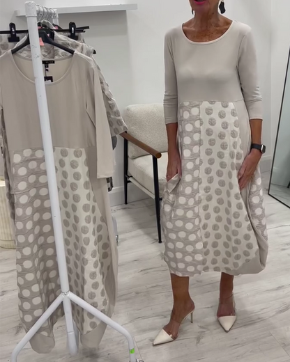 Robe Siria avec pois