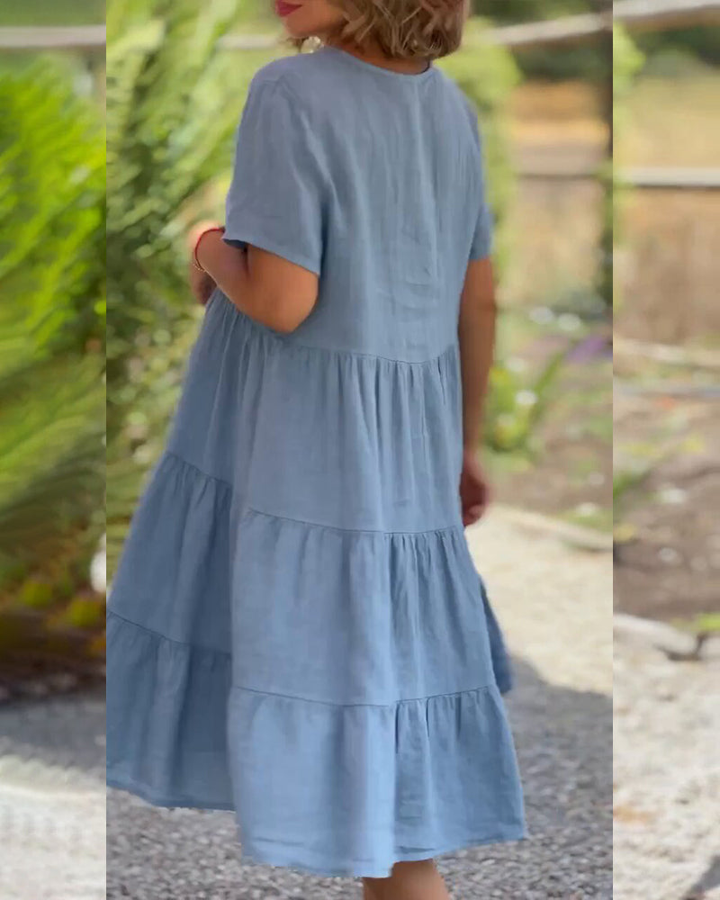 Robe Serena en Coton et Lin