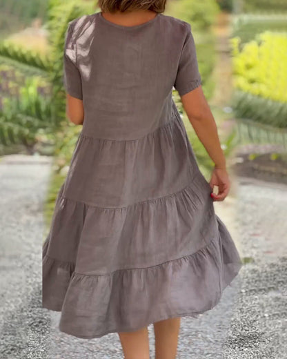 Robe Serena en Coton et Lin