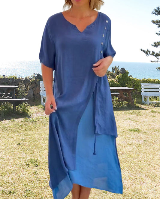 Robe Zaira avec Boutons