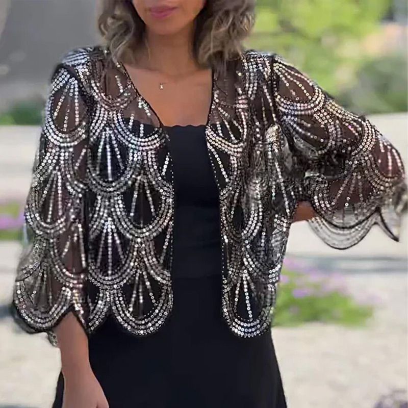 Cape Brillant avec Robe en Cadeau