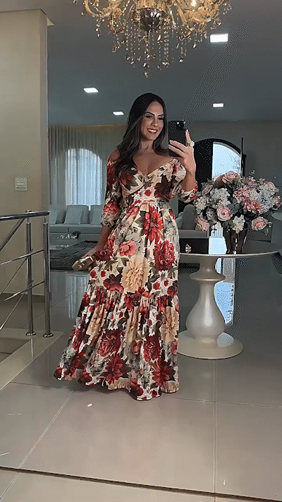 Robe Veronica Style Floral