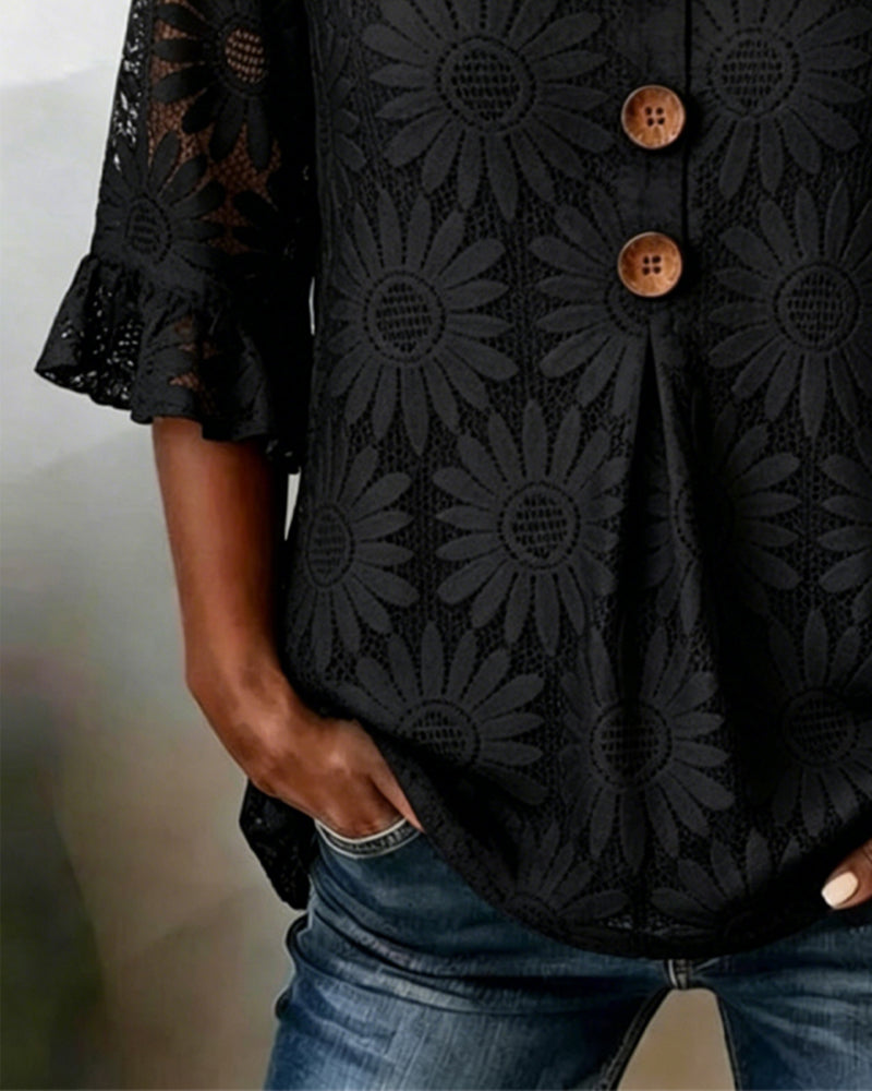 Chemise Fleurie