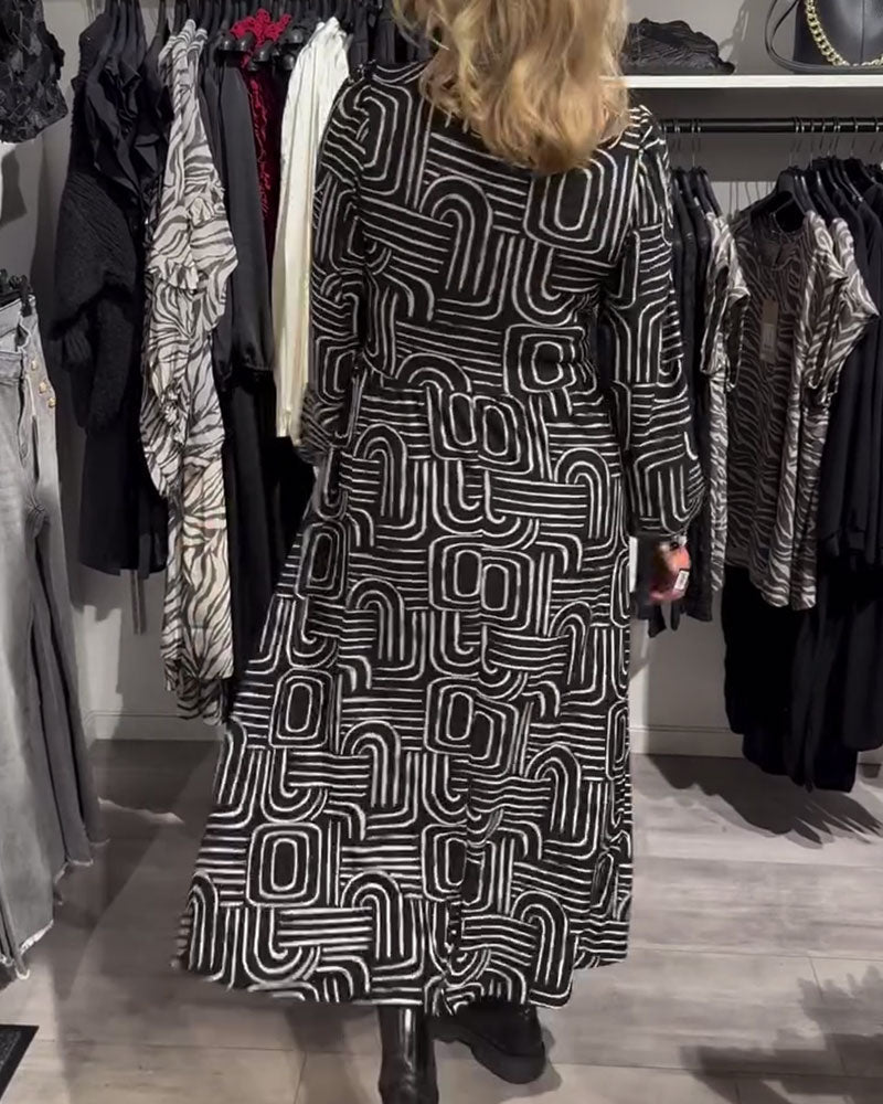 Robe Élégant Lines