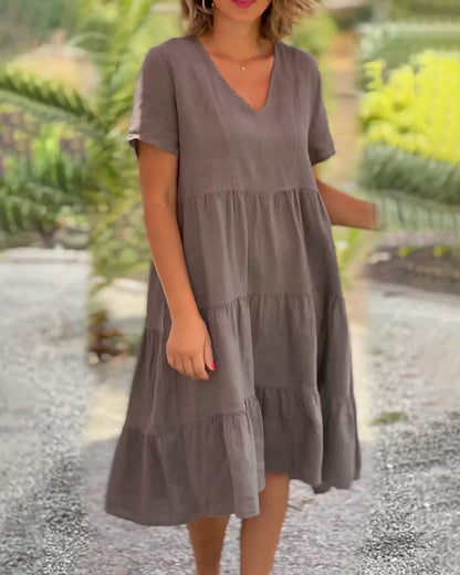 Robe Serena en Coton et Lin