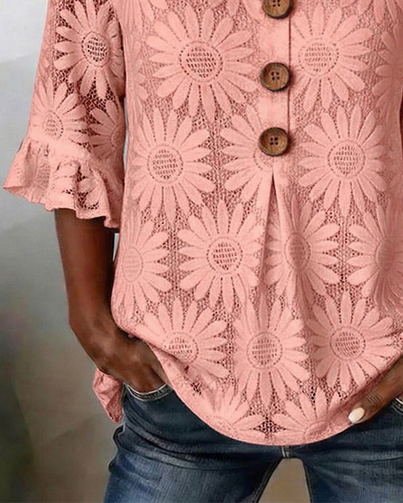 Chemise Fleurie
