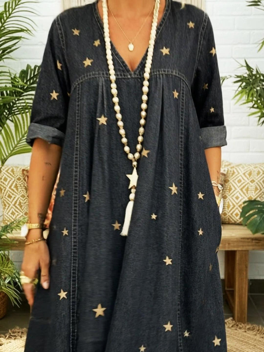 Robe Denim Stelle