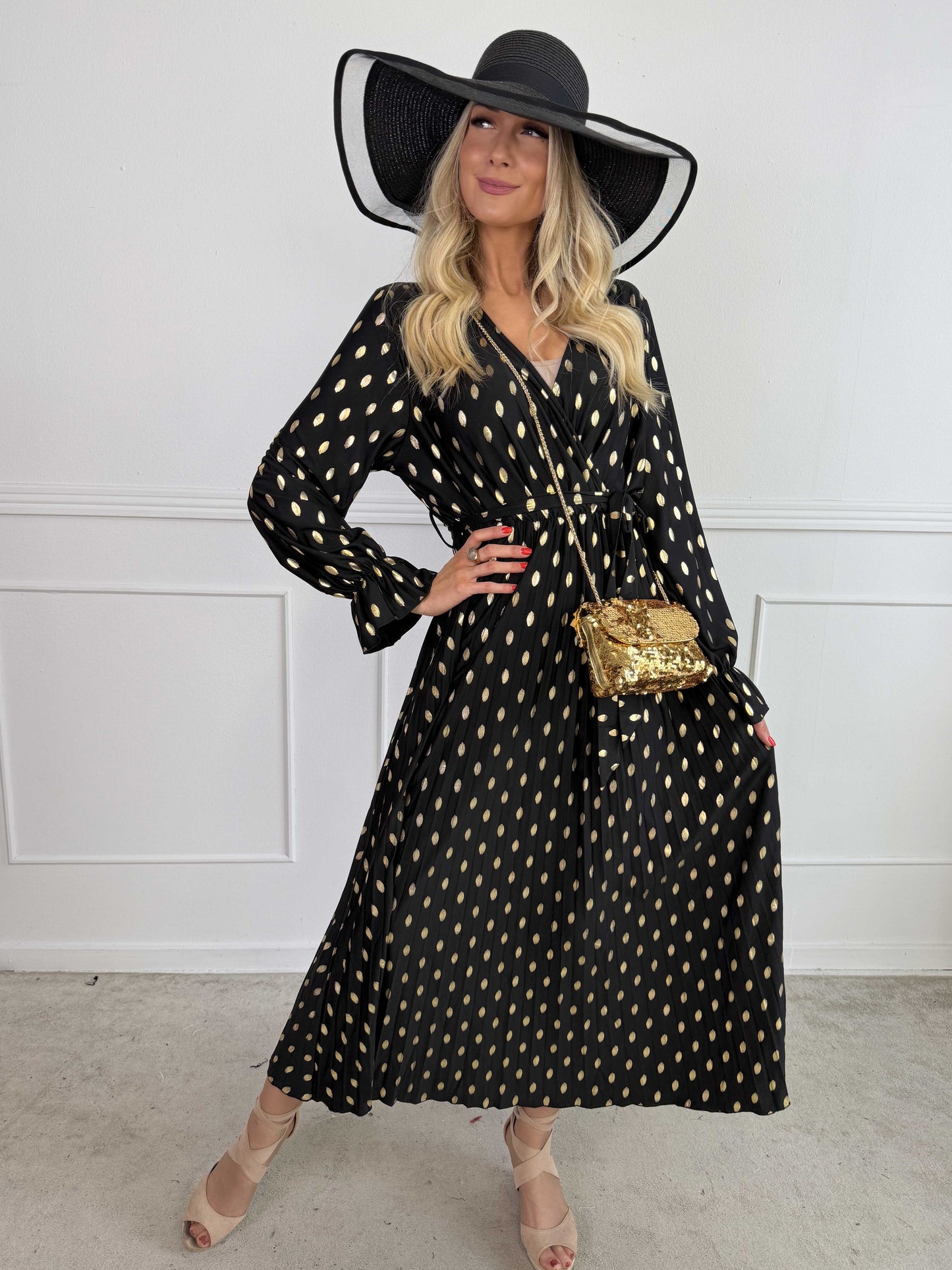 Robe Goldie + ceinture en taille en Cadeau