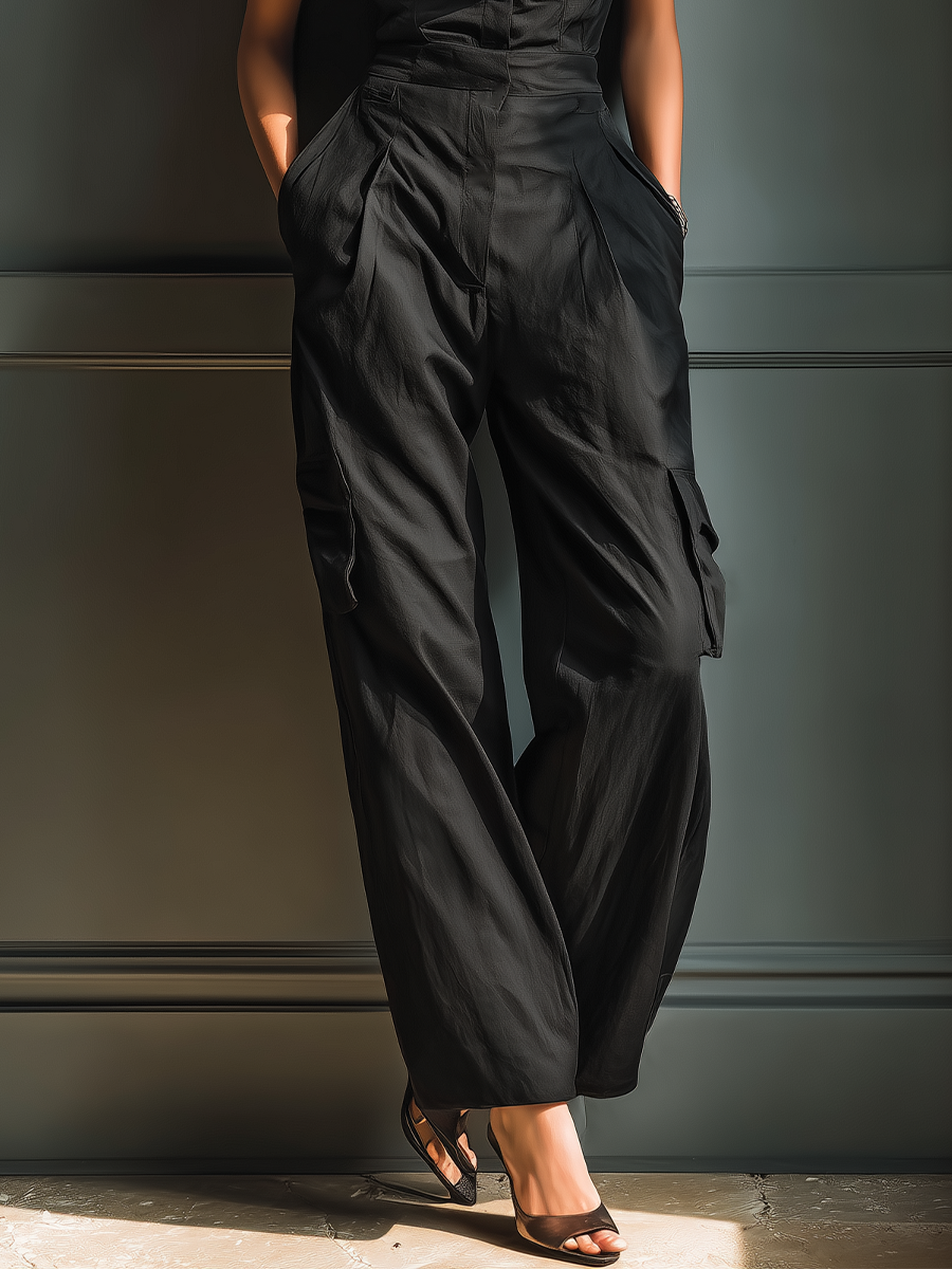 Combinaison Cargo Noir