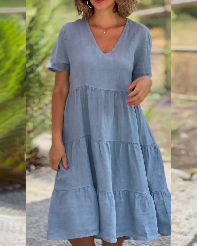 Robe Serena en Coton et Lin
