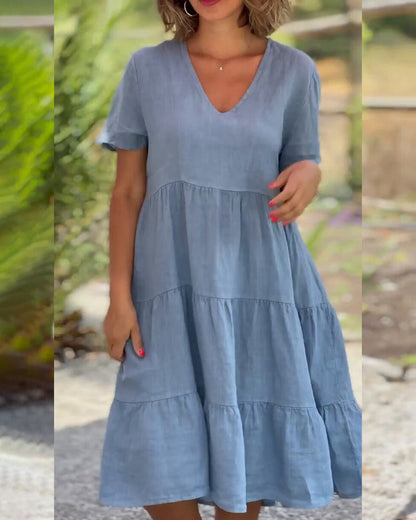 Robe Serena en Coton et Lin