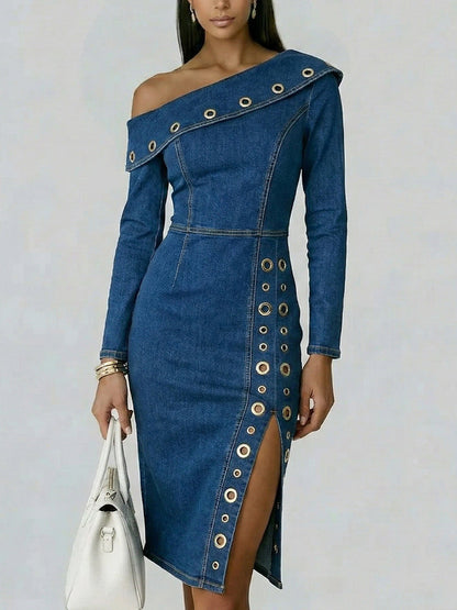 Robe en Denim