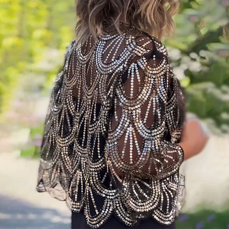 Cape Brillant avec Robe en Cadeau
