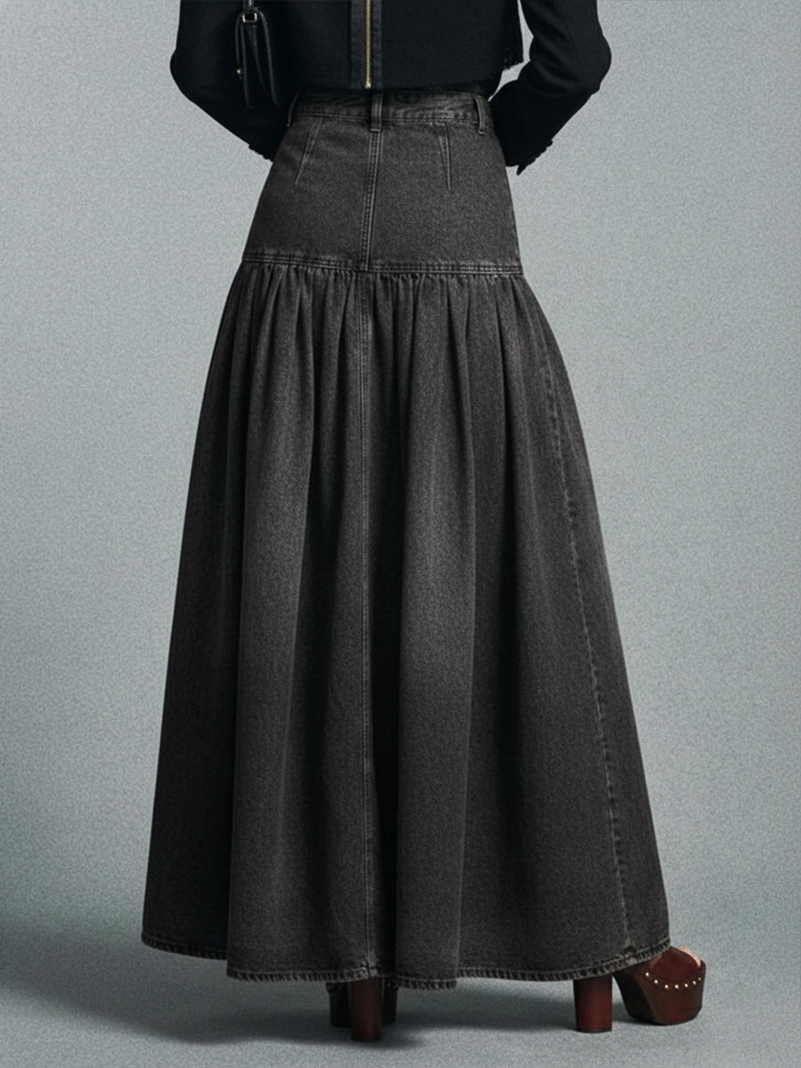 Jupe Denim Maxi